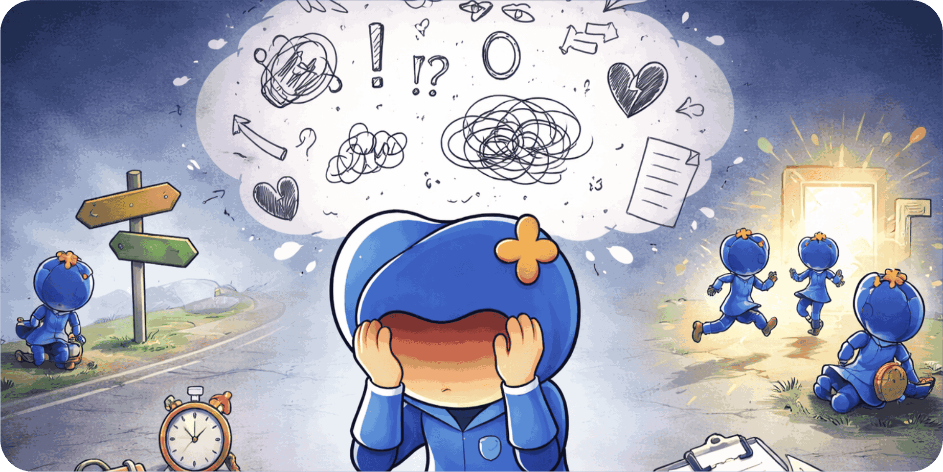 Overthinking Bikin Jalan di Tempat